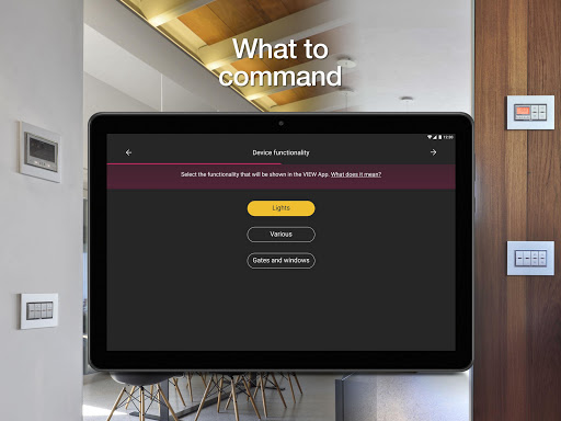 Screenshot of Vimar VIEW Wireless