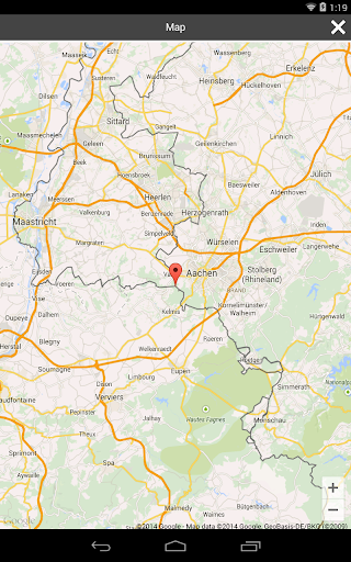 UTM RD GPS converter Screenshot