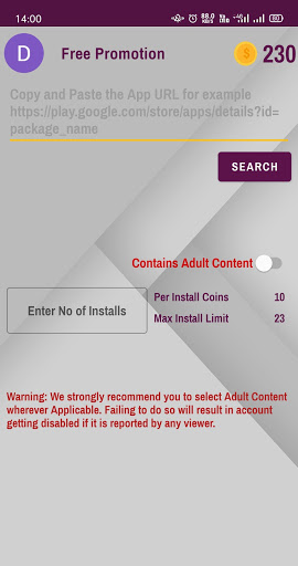 Promote your App, Video, Site Screen 2