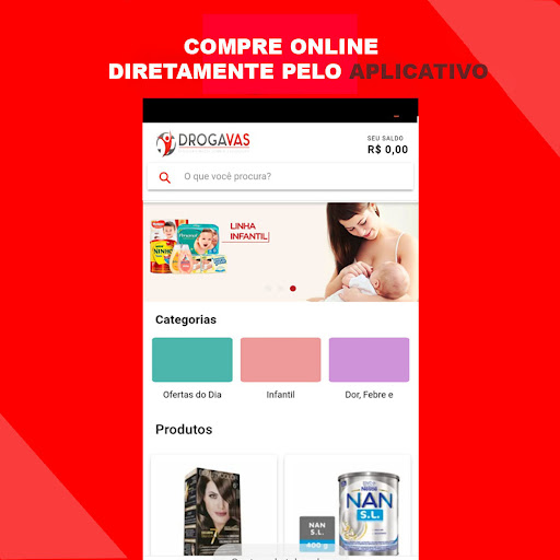 Android application Drogavas screenshort