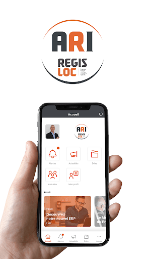Android application ARI - Regis Loc screenshort