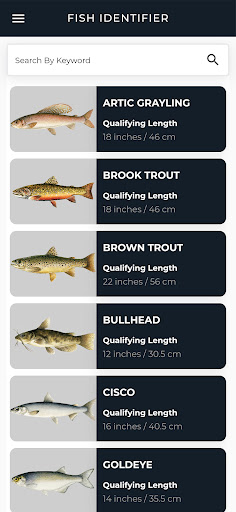 Saskatchewan Master Angler Screen 2