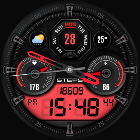 Viva Hybrid Watch Face screenshot 40