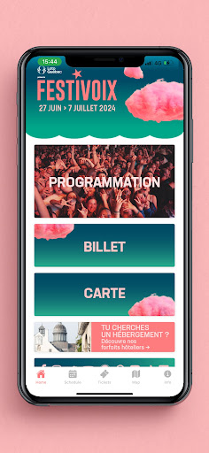 Android application Festivoix screenshort