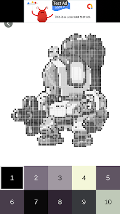 Robot Pixel Art - Screenshot 4