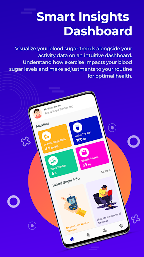 SugarTrack - Diabetes Tracker Screen 2