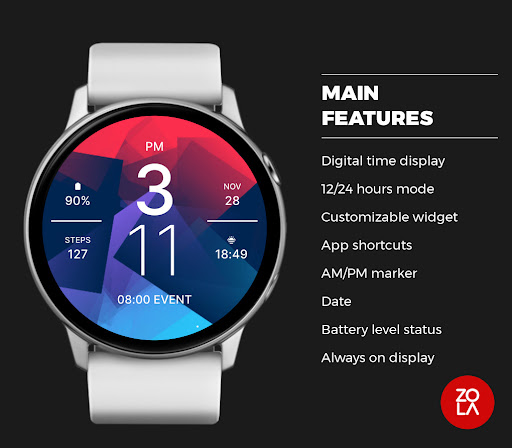 Super Hero Fit Watch Face screenshot 1