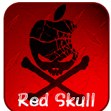 Red Skull Apple Evil icon