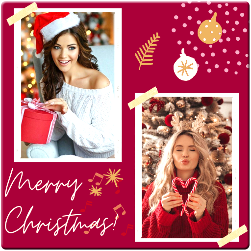 Merry Christmas Photo Editor logo