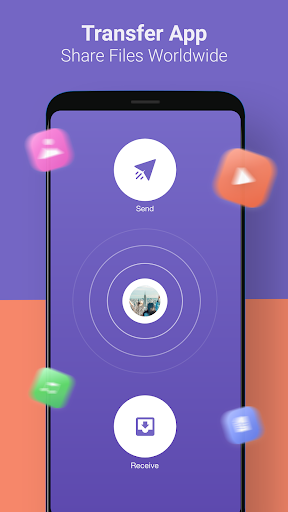Share files: Send, Transfer Screen 3