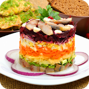 Слоеные салаты Рецепты с фото  Icon