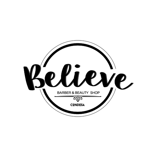 Believe Barber & Beauty Shop logo
