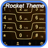 RocketDial Razr Gold Theme icon
