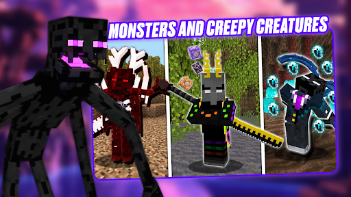 999 Mobs Mod for Minecraft PE Screen 2