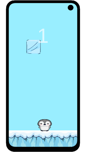 Penguin The Ice Dodger Screen 2