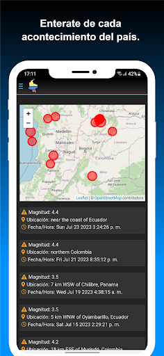 Terremoto en Colombia Screenshot 1 - AppWisp.com