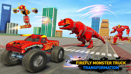 Dino Robot Car Transform Game screenshots 13