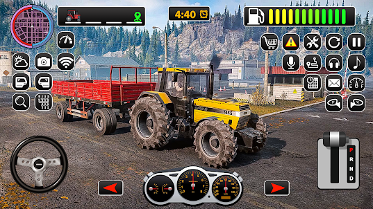 무거운 트랙터 농업 게임 3D