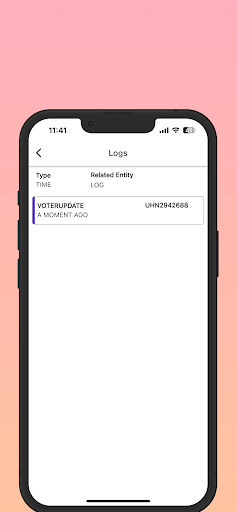 Volunteer Management System Screen 3