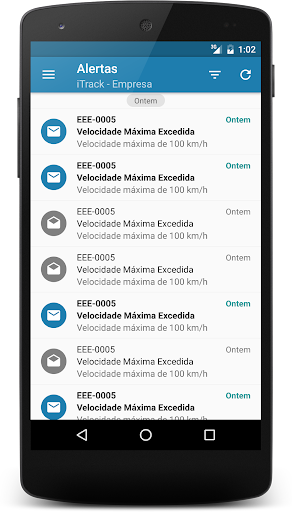 iTrack Screen 3