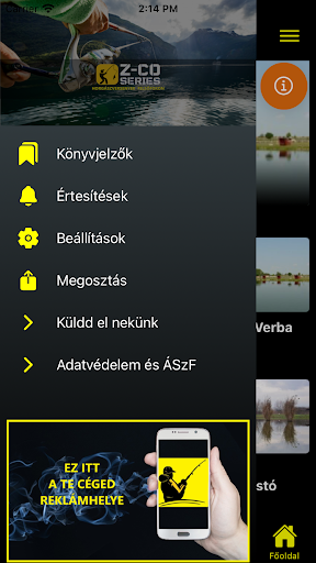 Horgaszverseny.VIP Screen 2