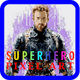 Superhero - Pixel Art icon