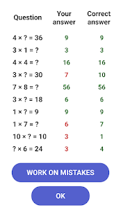 Times Table  - Learn Math Screenshot