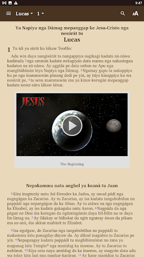 Isnag Bible Screen 2