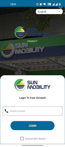 SUN Mobility Agent App Screen 2