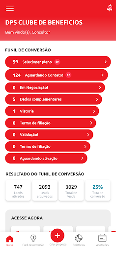 Android application DPS CLUBE DE BENEFICIOS screenshort