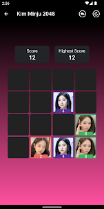 Kim Minju 2048 Game
