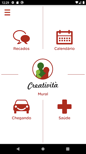 Android application Creatività screenshort