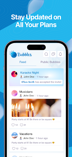 Bubbles Social Screen 2