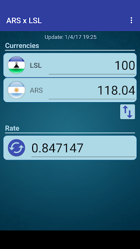 Argentine Peso x Lesotho Loti Screen 2