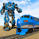 Train Robot Transformation War icon