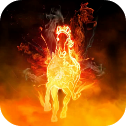 Icon image Fire Horse 3D Video Wallpaper