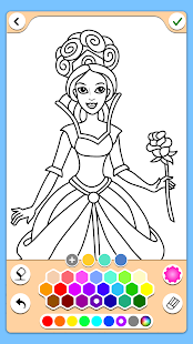 Princess Coloring Game  Screenshots 11