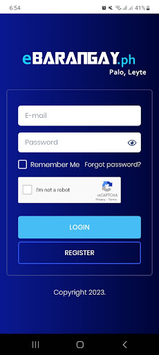 Android application eBARANGAY.ph - Palo, Leyte screenshort