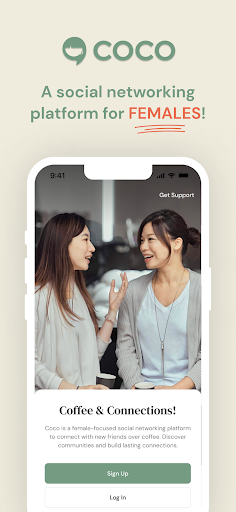 Android application Coco Coffee House screenshort