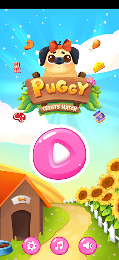 Android application Puggy Treats Match screenshort
