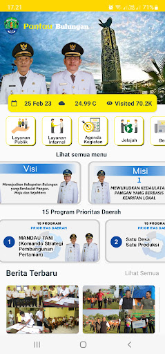 Pantau Bulungan Screen 2