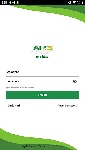 Android application AIMS Mobile screenshort