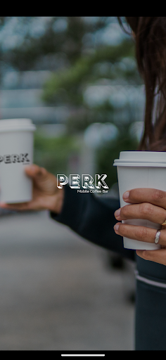 Android application PERK Mobile Coffee Bar screenshort