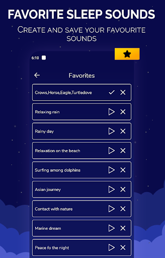 Screenshot of Sleep Sounds - Sleep Music