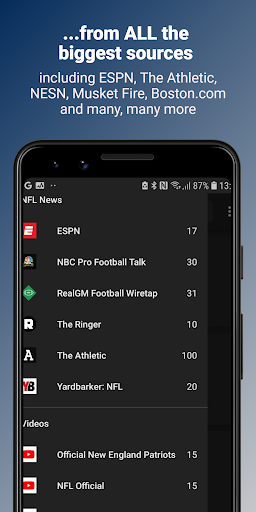 New England Patriots News Screen 3