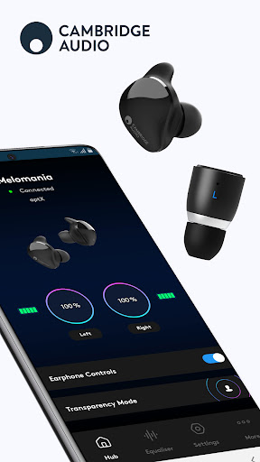 Android application Melomania by Cambridge Audio screenshort