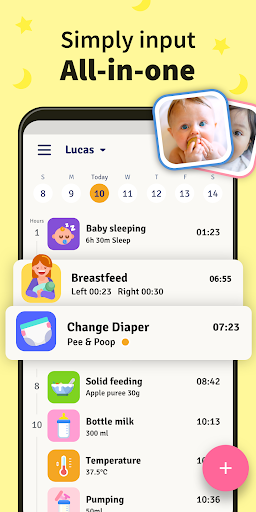 Baby Tracker, Feeding, Diaper Changing for Newborn 1.0.10 Screenshots 16