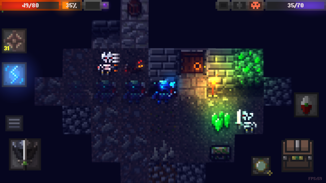 Caves (Roguelike) 0.95.2.93 APK + Mod (Unlimited money / Unlimited) for Android