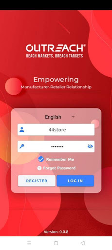 Android application EAC Retail Connect screenshort