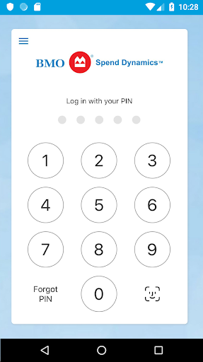 Android application BMO Spend Dynamics screenshort